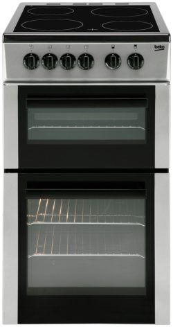 Beko - BDC5422 Twin Cavity - Electric Cooker - Silver